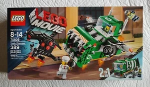 NEW Lego Movie Trash Chomper 70805 City Garbage Truck. (3) Figures. Octan. MISB - Picture 1 of 13