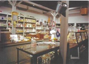 Vintage Virginia Picture Schuyler Walton's Mountain Museum Model Godsey's Store - Picture 1 of 2