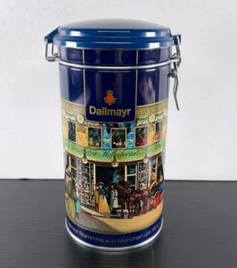 Dallmayr Kaffee / Coffee Tin - Latched canister - Blue prodomo - Picture 1 of 7
