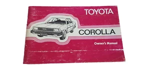 w50 toyota owners manual corolla ke70 ae70 sprinter - Picture 1 of 6