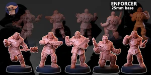 Necromunda - 5x Enforcers - Enforcer Patrol - Picture 1 of 3