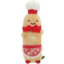 San-X Sumikko Gurashi Mini Stuffed Toy (Strawberry Christmas) Bakery Manager New