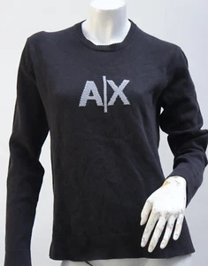 Vintage Armani Exchange AX Monogram Sweater High Fashion - Picture 1 of 7