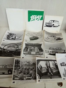 cartella stampa giornalisti only press originale 1966 lancio Fiat 124 berlina - Picture 1 of 14