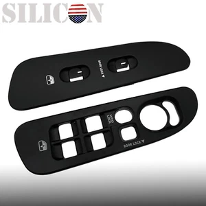 Pair Window Door Lock Switch Bezel Panel For 2002-2010 Dodge Ram 1500-3500 New - Picture 1 of 7