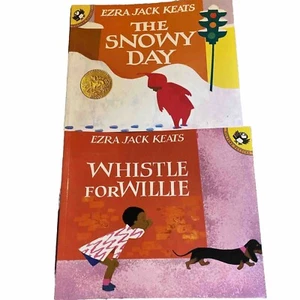 “The Snowy Day & Whistle For Willie” By Ezra Jack Keats Very Good. Fast Ship - Foto 1 di 5
