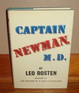 CAPTAIN NEWMAN, M.D.-1961 Novel-LEONARD Q. ROSS-Superb, UNREAD 1st HC w/DJ oop! - Picture 1 of 8