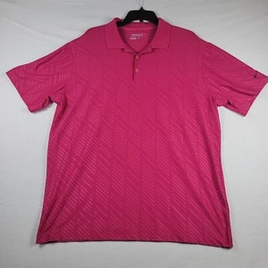 Nike Golf Tour Performance Polo Pink Men's Size XL Soft Stretch Quick Dry - Picture 1 of 5