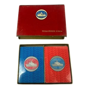 VTG STEAMSHIPS Mitsui OSK Line - 2 pack SEALED. RARE! Manufactured by NINTENDO - Picture 1 of 13