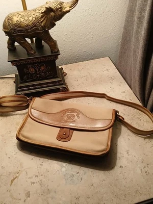 Pre-Owned vintage 1985 Original No 37 Ghurka Bag Tan Leather Crossbody - Image 1 of 4