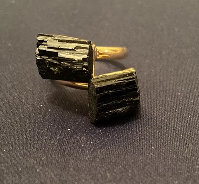 Bella Black Tourmaline Ring - Image 1 of 4