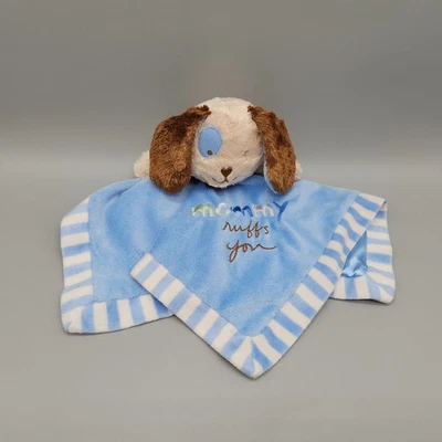 Одеяло для щенка собаки мамы Ruffs You Security милое погремушка пожелания и поцелуи синяя игрушка - Изображение 1 из 4