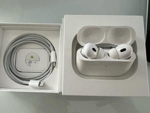 Apple AirPods Pro (2nd Generation 2023) Gen 2 A2698, USB-Lightning, *IN-BOX* - Picture 1 of 4