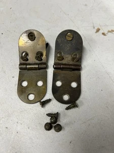 1912 Singer sewing machine Table Top Brass hinges - Picture 1 of 1
