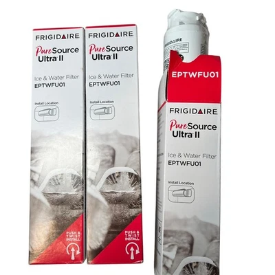 Frigidaire Pure Source Ultra II Water Filter EPTWFU01 3-Pack New Genuine 1 bx - Image 1 of 4