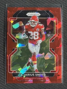 2021 Panini Prizm #195 L'Jarius Sneed Red Ice - Picture 1 of 2