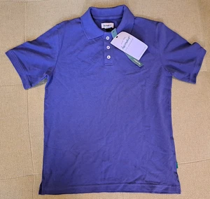 NEU HessNatur Kinder Poloshirt Gr. 152 Blau Bio Baumwolle mit Etikett - Bild 1 von 10
