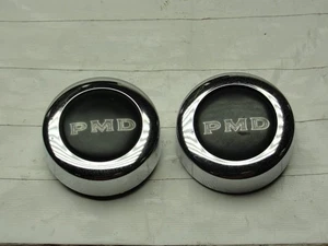 (2) Vintage Pontiac PMD Rally Wheel Center Cap GM Retainers Need Replaced. - Bild 1 von 3