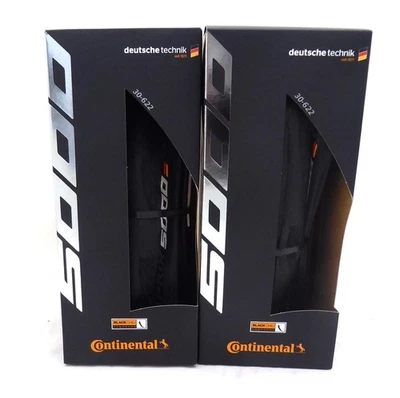 Continental Grand Prix 5000 700x30 Clincher, Pair, Black - Image 1 of 2