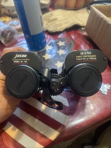 Vintage commander JASON BINOCULARS Model 162 16x50 fully coated optics - Picture 1 of 9