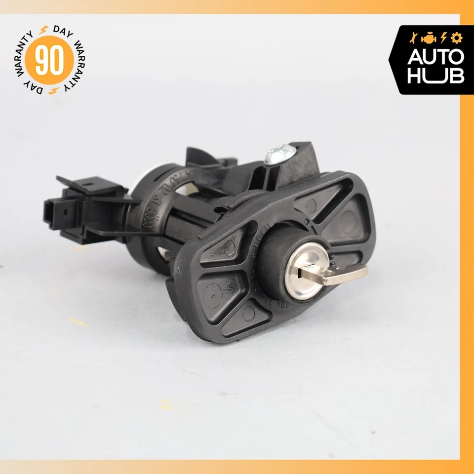 Cerradura de cierre de tapa de maletero Mercedes W204 C250 SLK350 SL400 C250 con llave 2047500261 OEM Foto 1 de 4