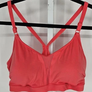 Champion Womens Sz XL Racerback Sports Bra Coral Color - Picture 1 of 4