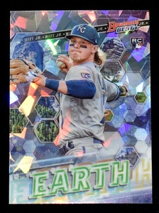 Bobby Witt Jr. 2022 Bowman's Best Cracked Ice Elements Of Excellence Earth RC - Bild 1 von 4
