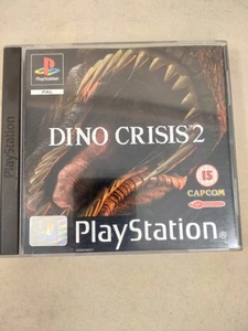 Dino Crisis 2 - PlayStation PS1 gioco raro completo PAL (etichetta nera) - Foto 1 di 8