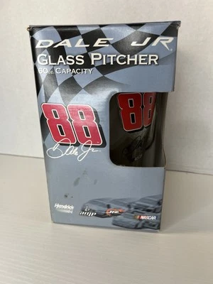 Jarra de vidrio Dale Earnhardt Jr. #88 60 oz NASCAR nueva en caja Foto 1 de 4