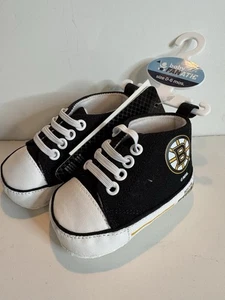 BabyFanatic Boston Bruins Nuevo con Etiquetas Zapatos para Cuna Bebé Tenis 0-6 Meses NHL - Imagen 1 de 8