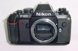 Nikon F-301 35mm Film SLR Manual Focus Camera Body - Mint Condition - Picture 1 of 6