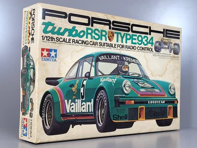 New Vintage Tamiya R/C 1/12 Porsche RSR 934 Turbo RA-1201 "1976 Original Kit" - Image 1 of 4