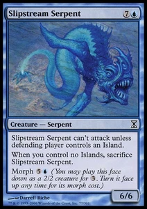 Slipstream Serpent - Time Spiral #77/301 MTG Magic The Gathering - Picture 1 of 1