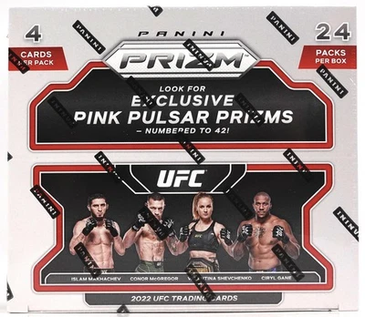 2022 Panini Prizm UFC 24-Pack Retail Box (Pink Pulsar Prizms!) - Image 1 of 3