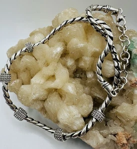 Brighton Meridian Silber und vergoldet Seil Kette Halskette - Bild 1 von 2