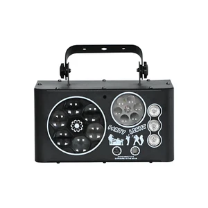 new party light RGBW led beam gobo parttern laser disco club cyclone light IRC - Picture 1 of 11