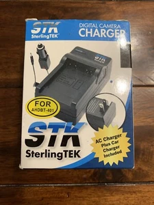 STK SterlingTek Digital Camera Charger - AC Plus Car Charger - Hero 4 AHDBT-401 - Picture 1 of 5