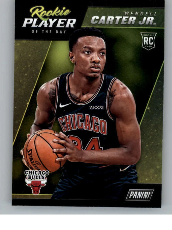 2018-19 Panini Player of the Day Rookies #R11 Wendell Carter Jr. (ref 144099) - Image 1 of 2