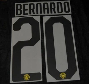 Official Manchester City Bernardo 19/20 UCL Cup Football Name/Number Third badge - Picture 1 of 1