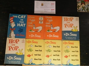 8 Vintage Dr.Seuss Books ~ - Picture 1 of 13