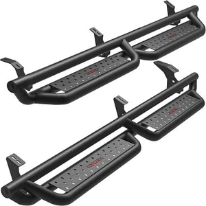 Running Boards for 2005-2023 Toyota Tacoma Pickup Double Cab Side Step Nerf Bars - Picture 1 of 8