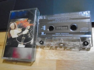 RARE OOP Ted Nugent CASSETTE TAPE Best of CAT SCRATCH FEVER Neal Schon journey ! - Picture 1 of 2