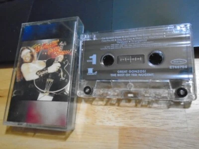RARE OOP Ted Nugent CASSETTE TAPE Best of CAT SCRATCH FEVER Neal Schon journey ! - Image 1 of 2