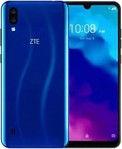 ZTE Blade A5 2020 64GB/2GB 6.09"HD Edge to Edge GSM Unlocked Smartphone - Blue