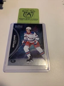 Morgan Barron 2021-22 SkyBox Metal Universe #168 New York Rangers - Picture 1 of 2