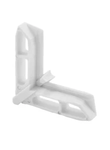 PL 15758 3/4 pulgadas x 7/16 pulgadas. Blanco, Andersen, Pantalla Esquina (Paquete de 20) - Imagen 1 de 5