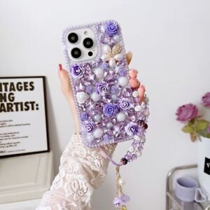 Sparkly Bling Girly Phone Case ,  Glitter Diamond Rhinestones Crystal Soft Cover
