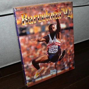 new Barcelona '92 Official Book Of The XXVth Olympiad First Edition hard cover - Picture 1 of 6