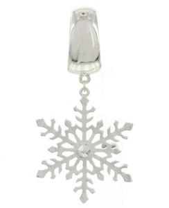 Snowflake scarf holder rings - Picture 1 of 2