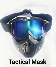 Tactical Gear Airsoft Paintball Full Face Combat Game Mask Protect Outdoor